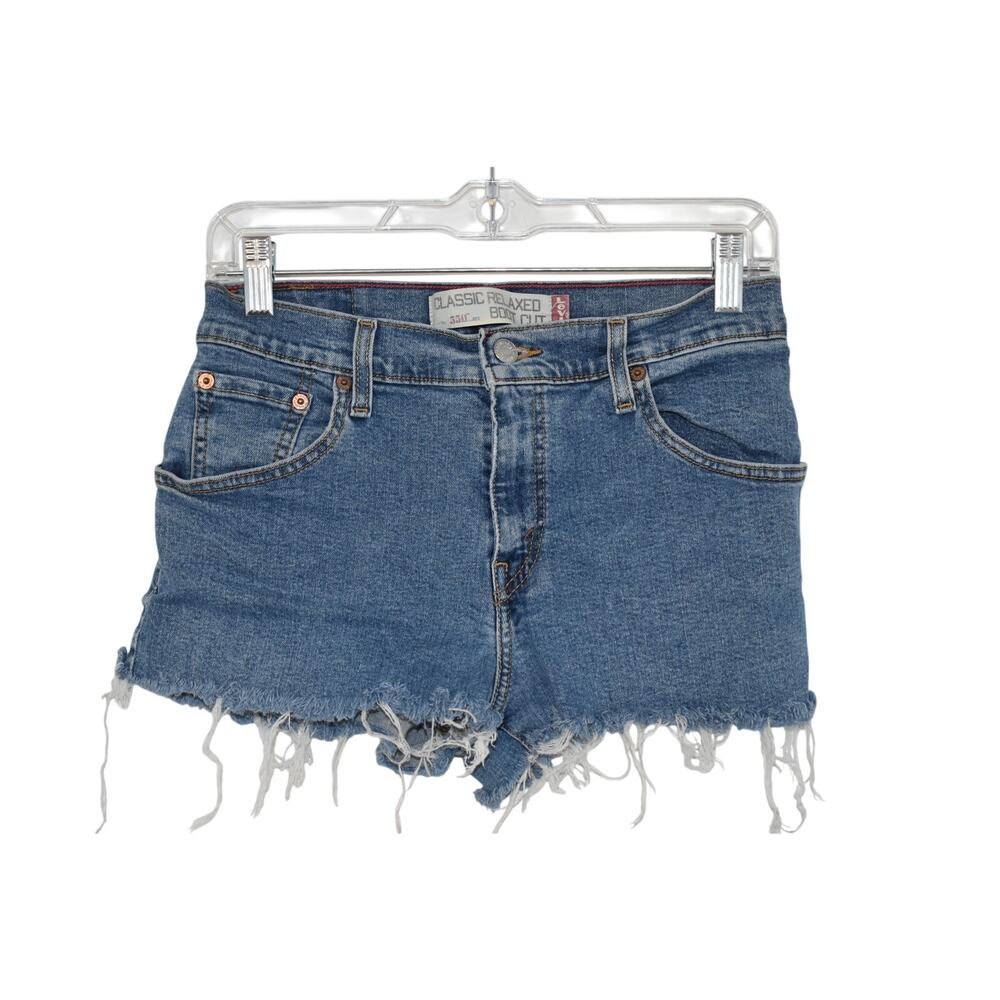 Levi's Blue Jean Shorts Size 6